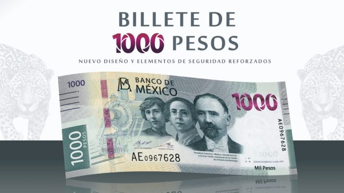 Con imagen de Madero Banxico presenta nuevo billete de 1000 pesos
