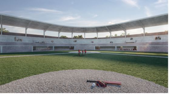 Remodelan estadio de equipo de béisbol
