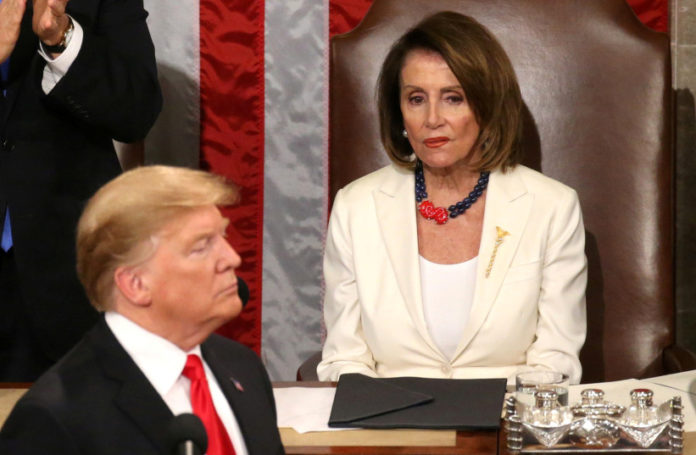 Pelosi vs Trump