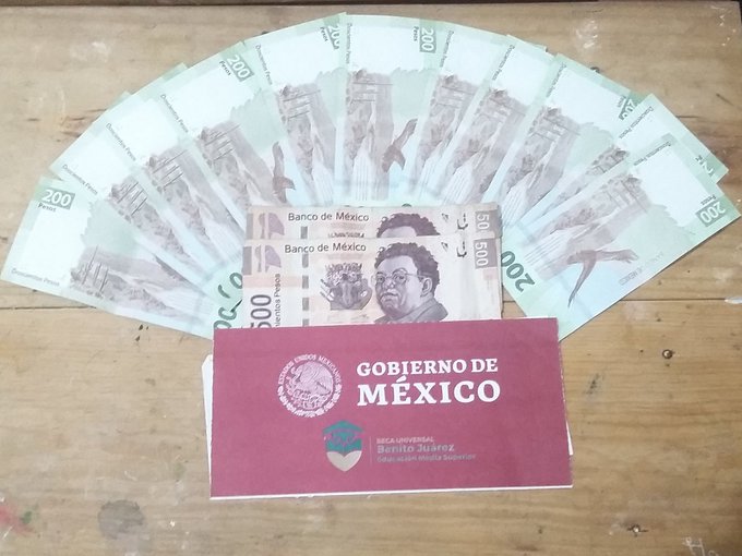 pago de becas y pensiones