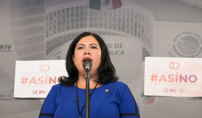 Senadora renuncia a Morena Senadora renuncia a Morena