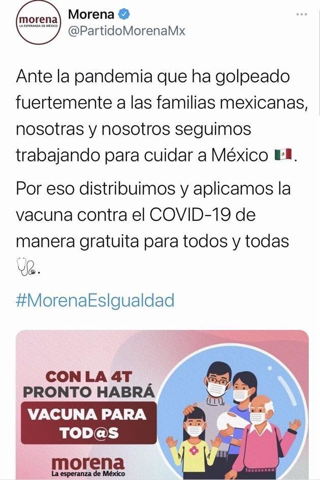 TEPJF ratifica sanción contra Morena