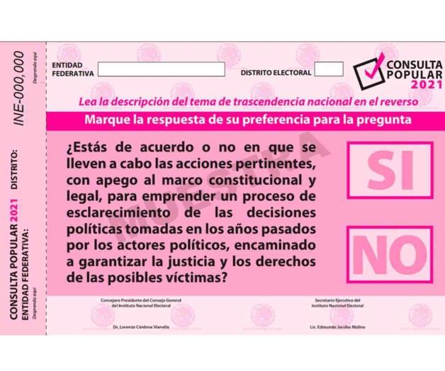 papeleta para consulta popular